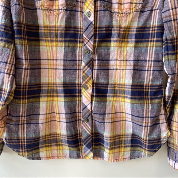 COLUMBIA Camp Henry Long Sleeve Plaid Button Shirt! Small Womens - Picture 4 of 9